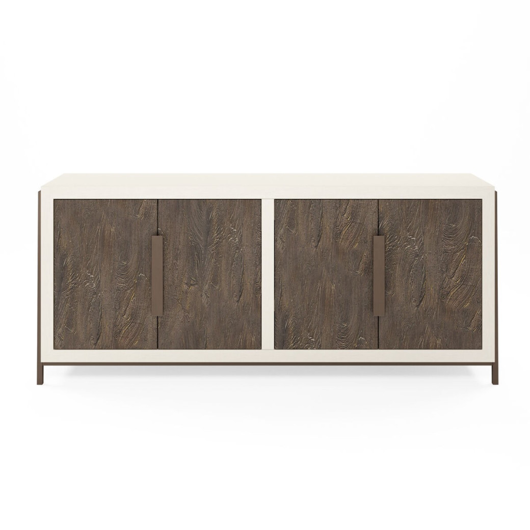 289252-1040 Blanc Credenza 4 Door by A.R.T. Furniture Collections