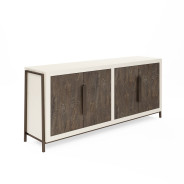 289252-1040 Blanc Credenza 4 Door by A.R.T. Furniture Collections