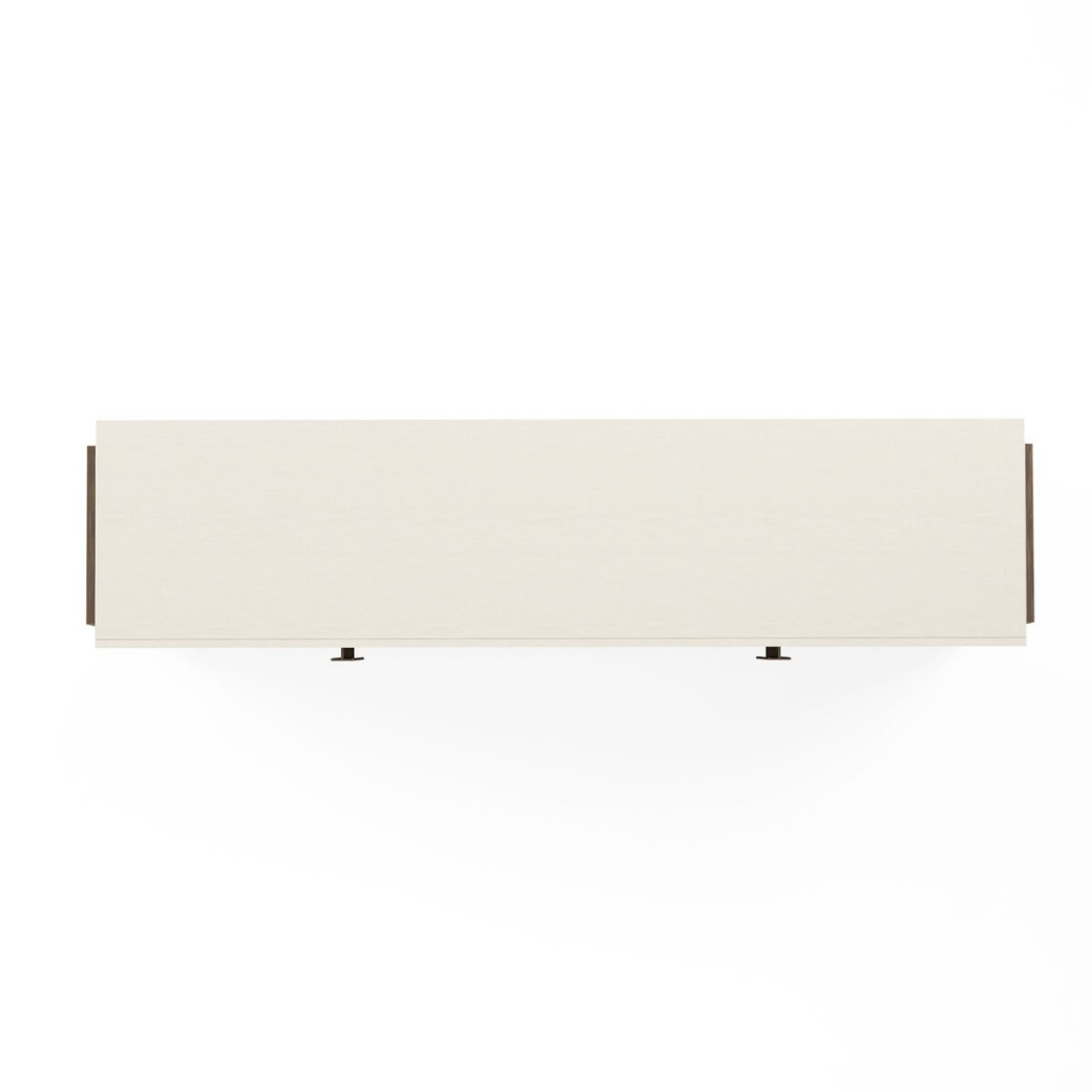 289300-1040 Blanc Rect Cocktail Table Glass Top by A.R.T. Furniture Collections