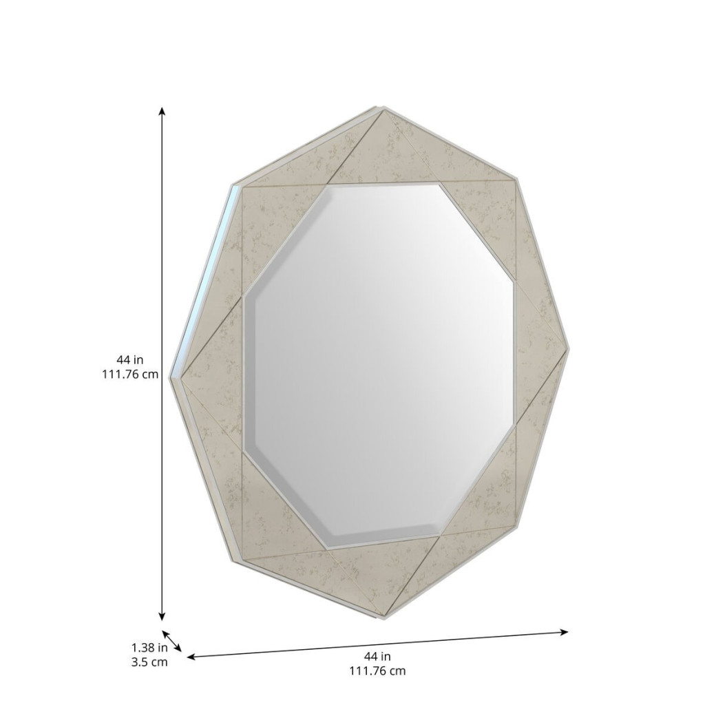 325121-2249 Mezzanine- Round Mirror by A.R.T. Furniture Collections