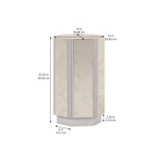 325349-2249 Mezzanine-Spot Table by A.R.T. Furniture Collections