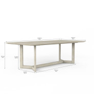 299220-2349 Cotiere-Rectangular Dining Table by A.R.T. Furniture Collections