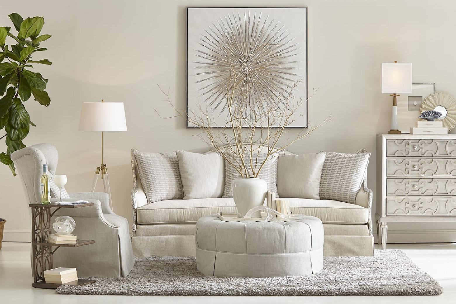 513539-5127AA Bezel-Tufted Back Chair By A.R.T. Furniture Collections
