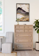 288151-2355 Post Drawer Chest-Seven drawers Collection by A.R.T. Furniture Collections