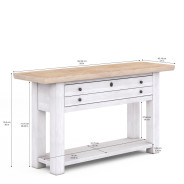 288307-2340 Post Sofa Table Collection by A.R.T. Furniture Collections
