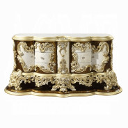 BD20005 Antique Gold & Brown Finish Server Victorian Style Desiderius Collection By Acme Furniture
