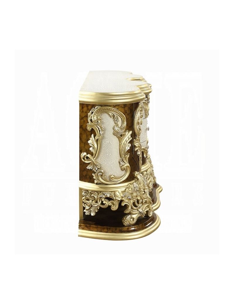 BD20005 Antique Gold & Brown Finish Server Victorian Style Desiderius Collection By Acme Furniture
