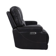 Whitman Verona Coffee Top Grain Leather Sofa Powered Free Motion Cordless By Parker-House Furniture.MWHI832PH-P25-VCO