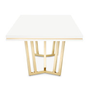 7PC Rectangular Dining Table Palm Gate Collection By Michael Amini 9086000-108