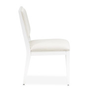 Side Chair Cloud White Palm Collection BY Michael Amini 9086003-108