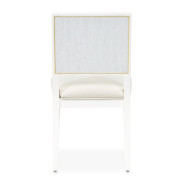 Side Chair Cloud White Palm Collection BY Michael Amini 9086003-108