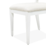 Side Chair Cloud White Palm Collection BY Michael Amini 9086003-108
