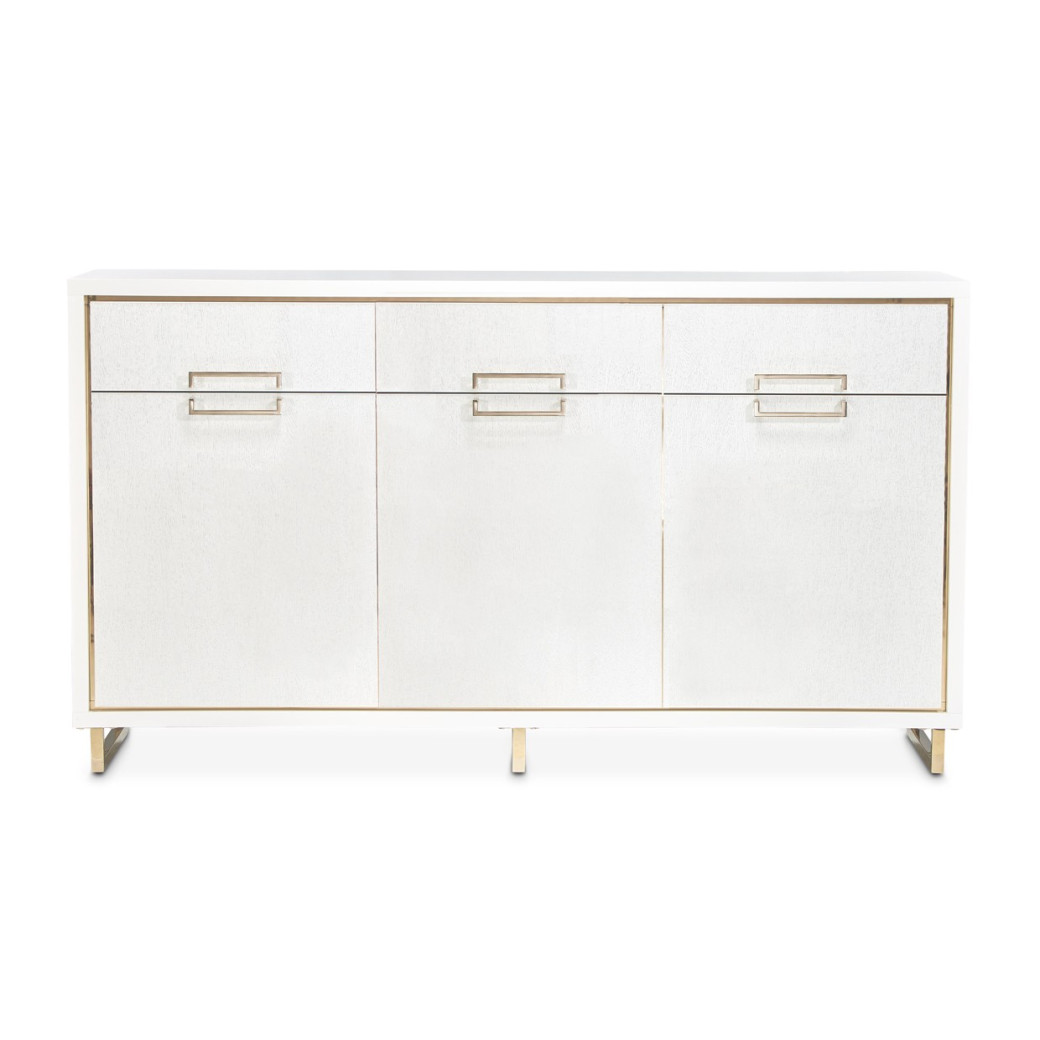 Sideboard Cloud White Palm Gate Collection By Michael Amini 9086007-108