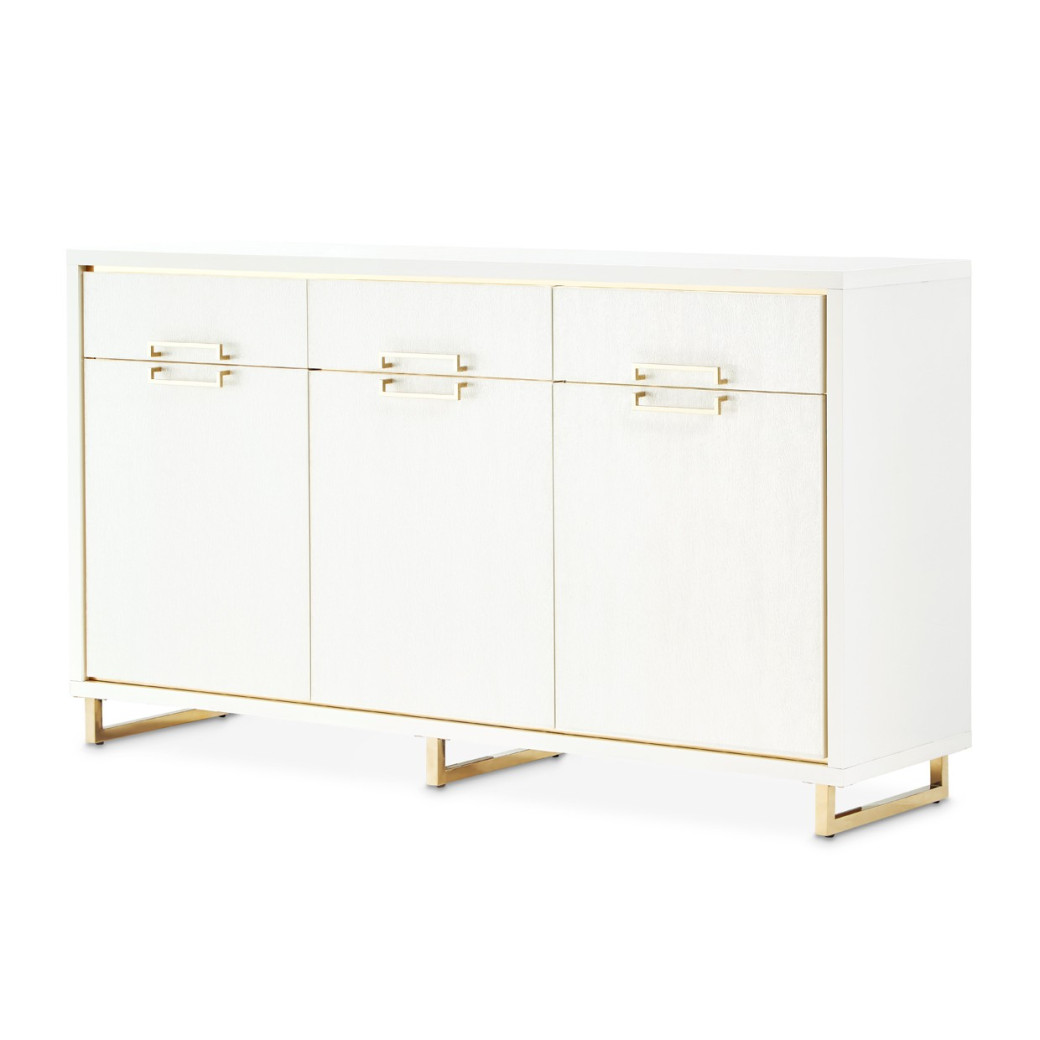 Sideboard Cloud White Palm Gate Collection By Michael Amini 9086007-108