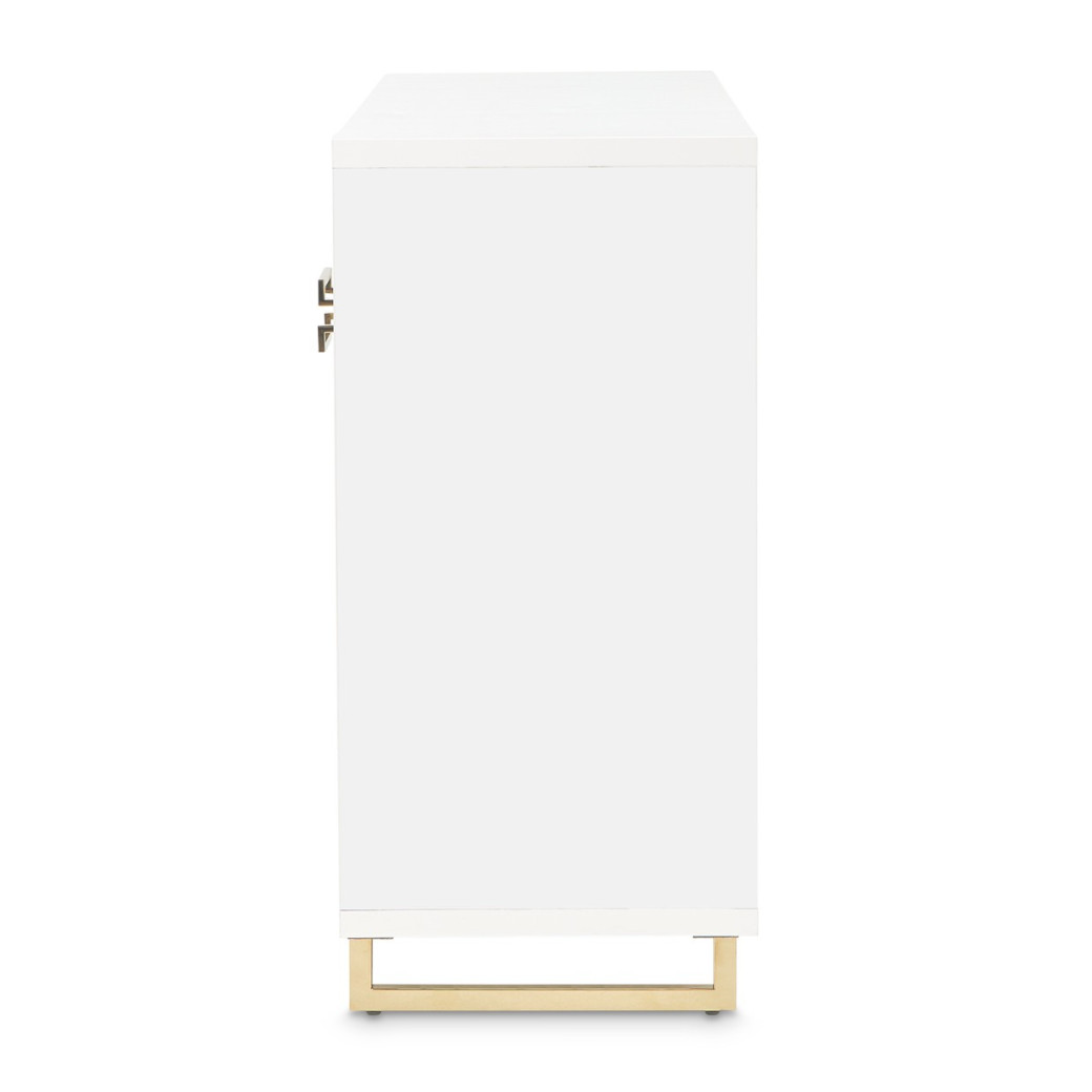 Sideboard Cloud White Palm Gate Collection By Michael Amini 9086007-108