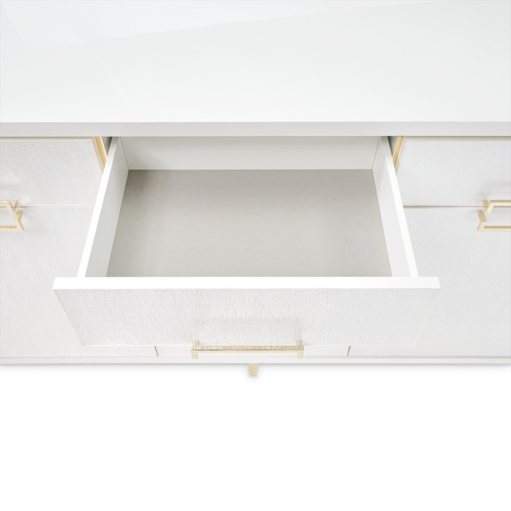 Sideboard Cloud White Palm Gate Collection By Michael Amini 9086007-108
