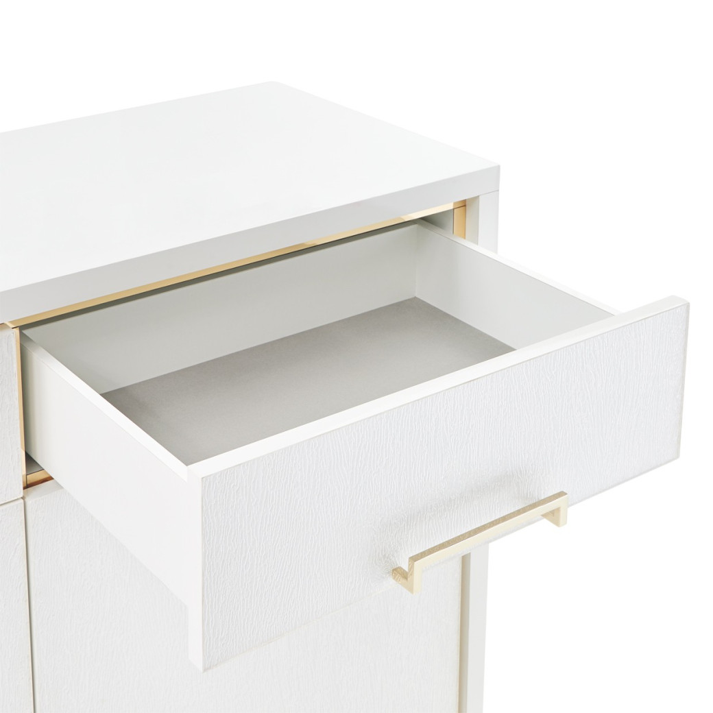 Sideboard Cloud White Palm Gate Collection By Michael Amini 9086007-108