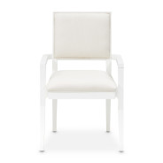 Arm Chair Cloud White Palm Gate Collection By Michael Amini 9086004-108