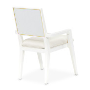 Arm Chair Cloud White Palm Gate Collection By Michael Amini 9086004-108