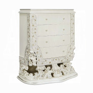 BD01252 Antique White Wash Finish Chest Adara Collection By Acme Furniture