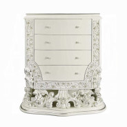 BD01252 Antique White Wash Finish Chest Adara Collection By Acme Furniture