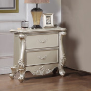 BD02289 Champagne Finish Queen Bed Bently Collection By Acme Furniture