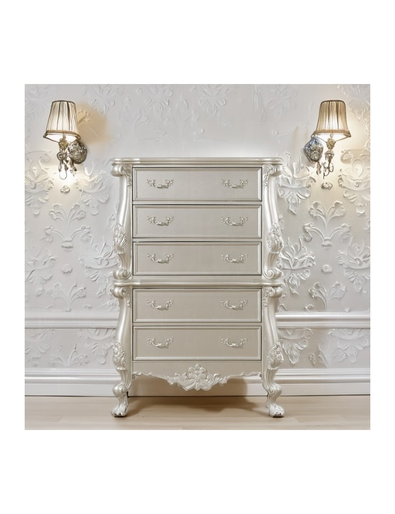 BD02289 Champagne Finish Queen Bed Bently Collection By Acme Furniture