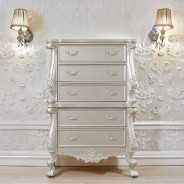BD02289 Champagne Finish Queen Bed Bently Collection By Acme Furniture