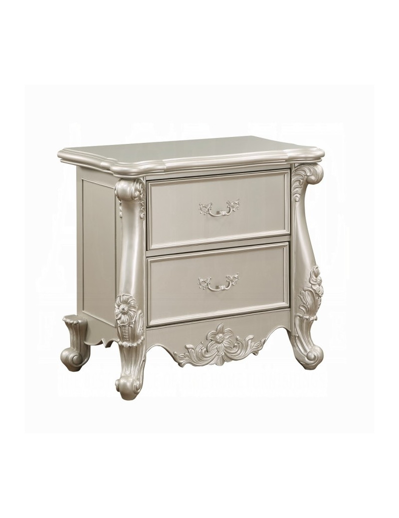 BD02289 Champagne Finish Queen Bed Bently Collection By Acme Furniture