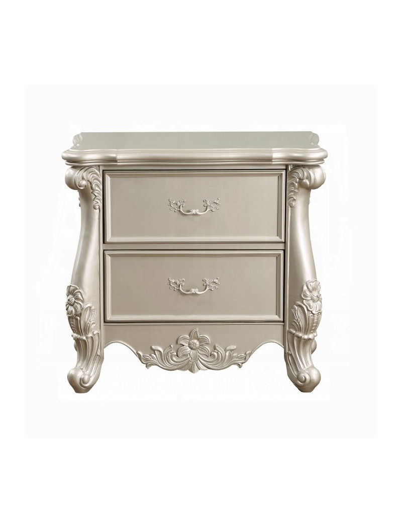 BD02289 Champagne Finish Queen Bed Bently Collection By Acme Furniture