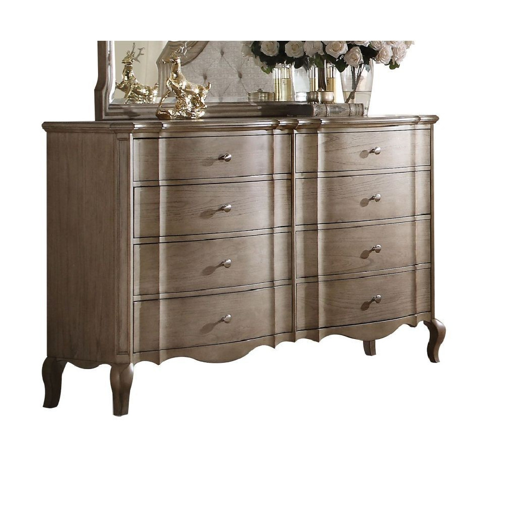 26050Q  Antique Taupe Finish Bedroom Chelmsford Collection by Acme Furniture