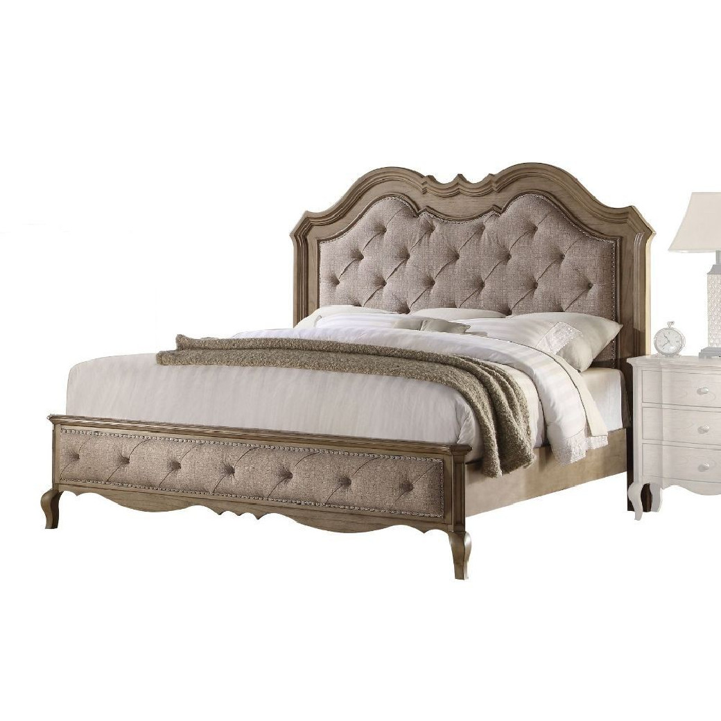 26050Q  Antique Taupe Finish Bedroom Chelmsford Collection by Acme Furniture