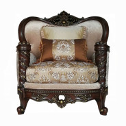 50685 Fabric Dark Walnut Finish Living Room Devayne Collection By Acme Furniture