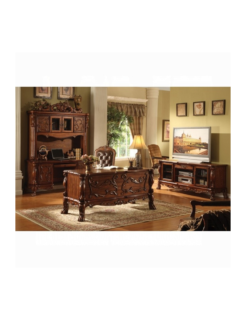 12169 Cherry Oak Finish Home Office set Acme Dresden Collection