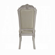 DN01695 7PC Dining Set Bone White Dresden Collection By Acme Furniture
