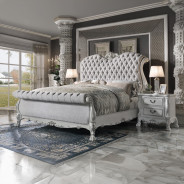 BD02241 Queen Bedroom Set Dresden Bone White Collection By Acme Furniture