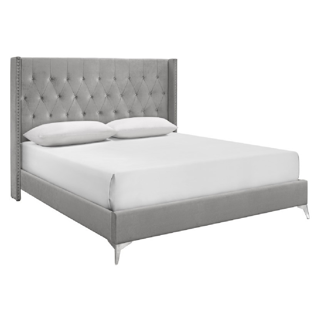 Huxley 5Pc Queen Bedroom Set Collection Gray Finish by New Classic FurnitureBy New Classic Furniture
