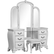 2PC Vanity & Mirror Cambria Hills Collection by New Classic Furniture