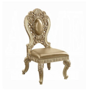 DN00457 Gold Finish 7PC Dining Set Seville Victorian Style Collection by Acme Furniture
