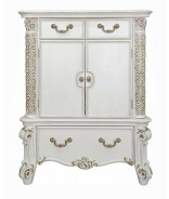 BD01343 Antique Pearl Finish Chest Vendome Collection By Acme Furniture