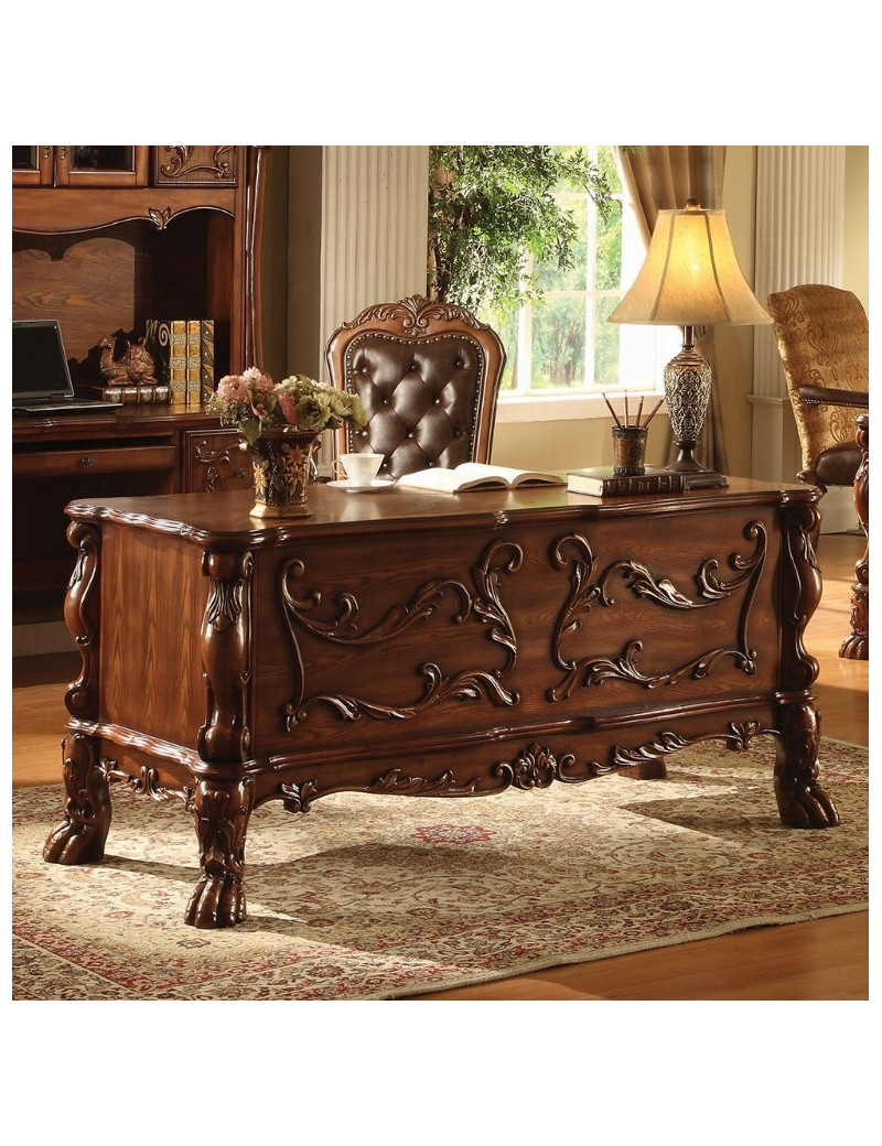 12169 Cherry Oak Finish Home Office set Acme Dresden Collection