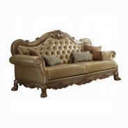 53160 Living Room Gold Patina Collection by Acme Furniture