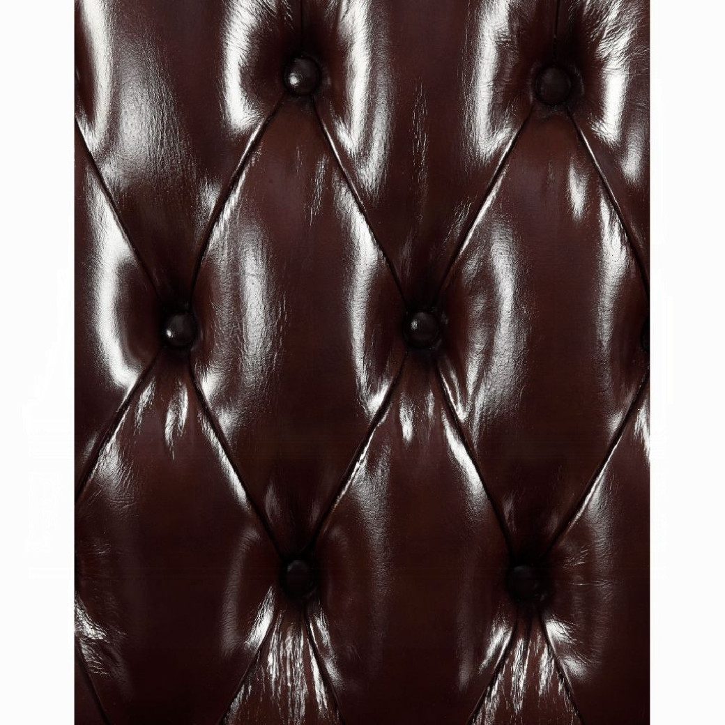 53070 Espresso Top Grain Leather/ Walnut Finish Sofas By Acme Furniture