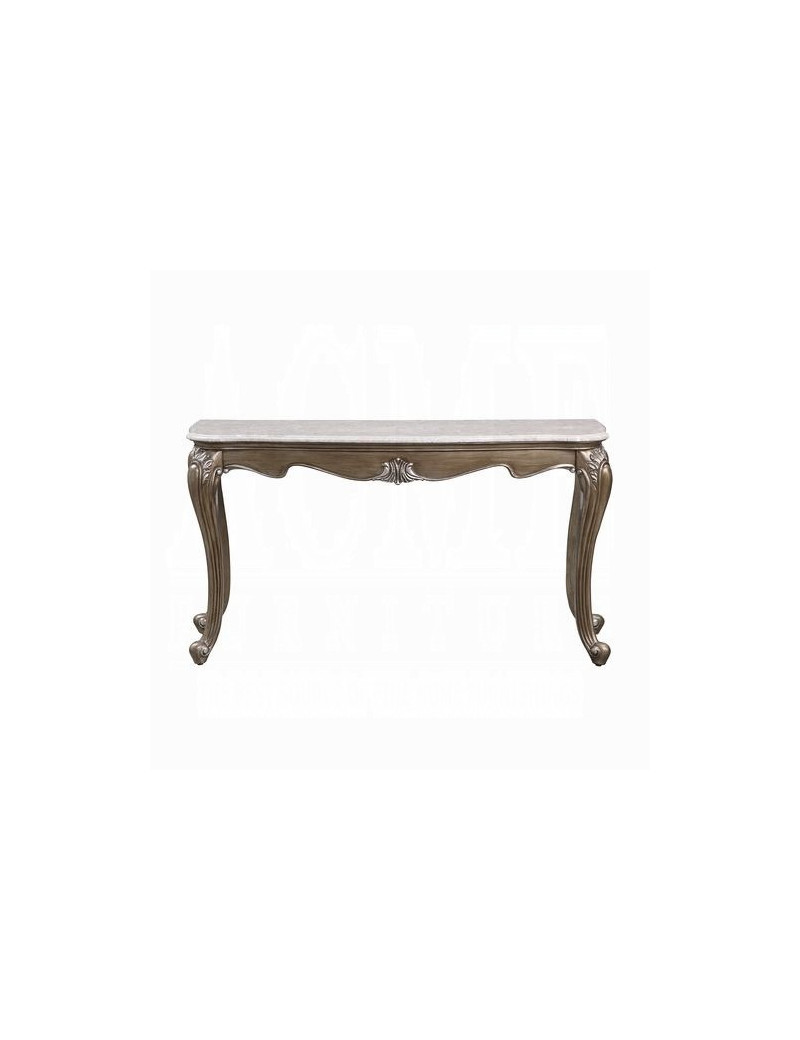LV00302 Antique Bronze Coffee Table Elozzol Collection By Acme Furniture