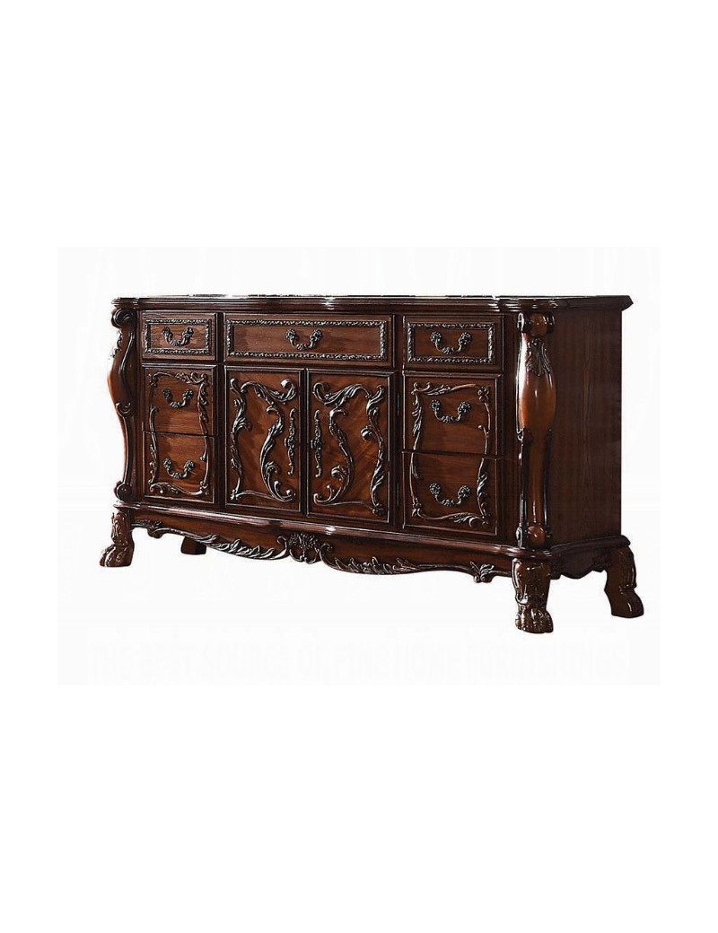 12145 Dresser/Server Cherry Oak Finish Dresden Collection By Acme Furniture