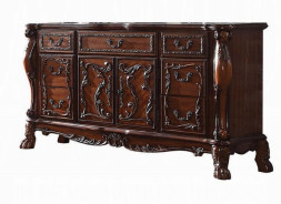 12145 Dresser/Server Cherry Oak Finish Dresden Collection By Acme Furniture