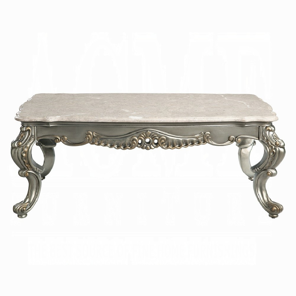 LV01780 2PC Sofa & Loveseat Antique Bronze Finish Miliani collection By Acme Furniture
