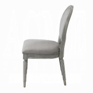 DN02124 7PC Dining Set  Weathered Gray Oak Finish Adalynn Collection by Acme Furniture