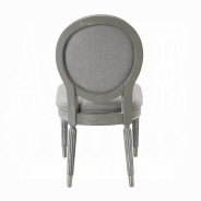 DN02124 7PC Dining Set  Weathered Gray Oak Finish Adalynn Collection by Acme Furniture