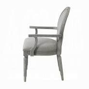 DN02124 7PC Dining Set  Weathered Gray Oak Finish Adalynn Collection by Acme Furniture
